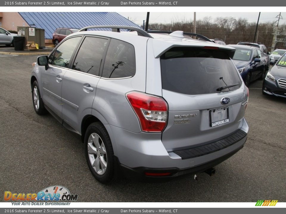 2016 Subaru Forester 2.5i Limited Ice Silver Metallic / Gray Photo #7