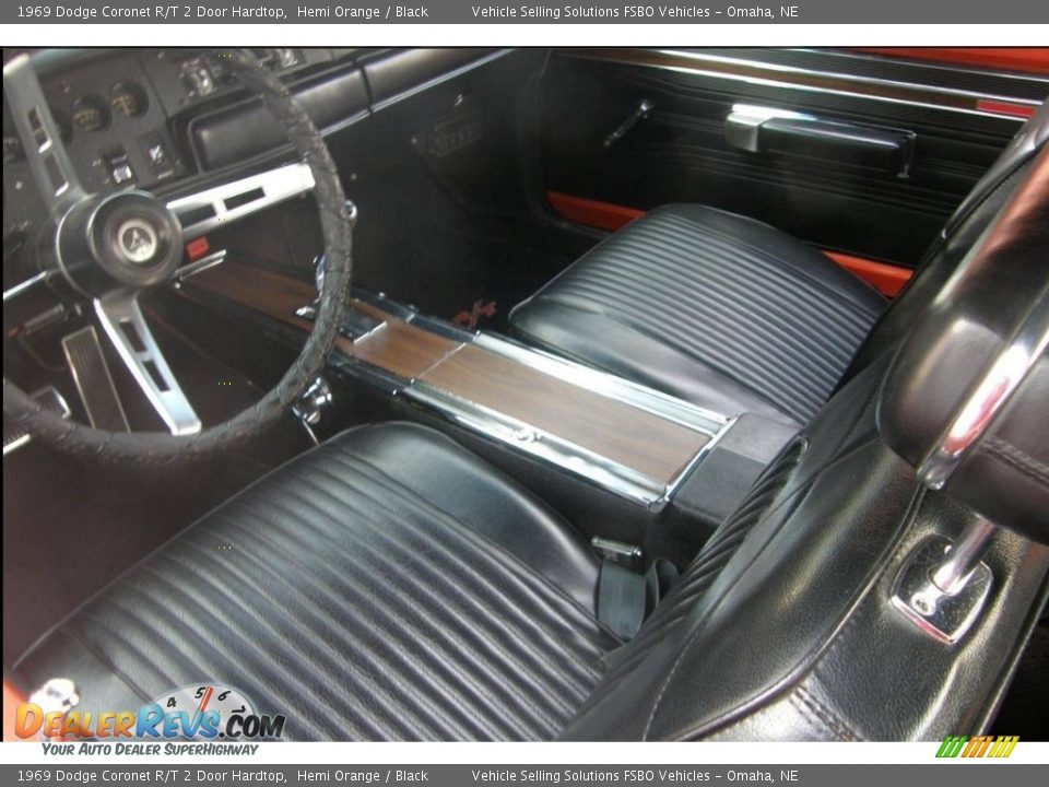 1969 Dodge Coronet R/T 2 Door Hardtop Hemi Orange / Black Photo #18