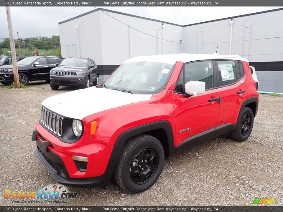 Front 3/4 View of 2020 Jeep Renegade Sport Photo #1