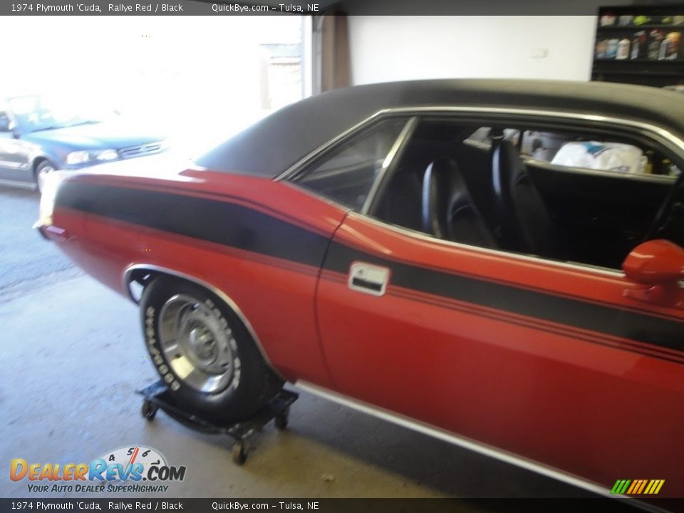 Rallye Red 1974 Plymouth 'Cuda  Photo #3