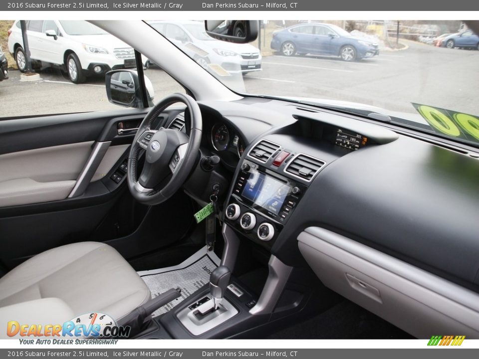 2016 Subaru Forester 2.5i Limited Ice Silver Metallic / Gray Photo #16