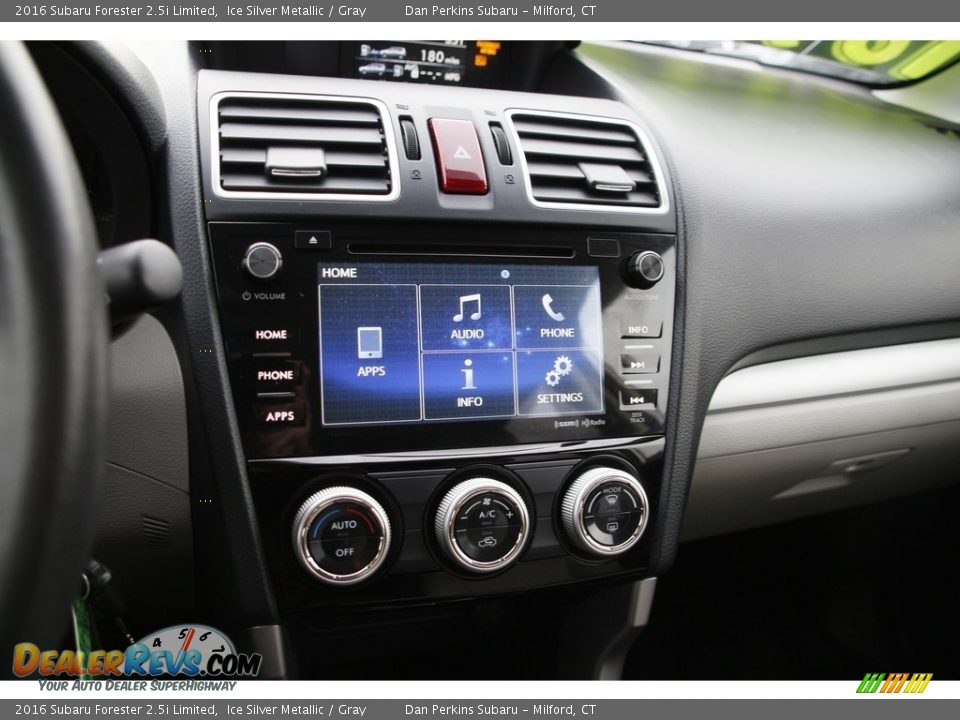 2016 Subaru Forester 2.5i Limited Ice Silver Metallic / Gray Photo #19