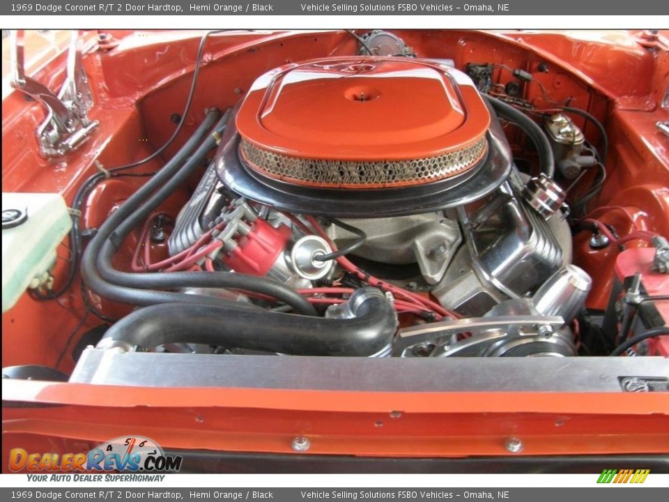1969 Dodge Coronet R/T 2 Door Hardtop 440 OHV 16-Valve V8 Engine Photo #27