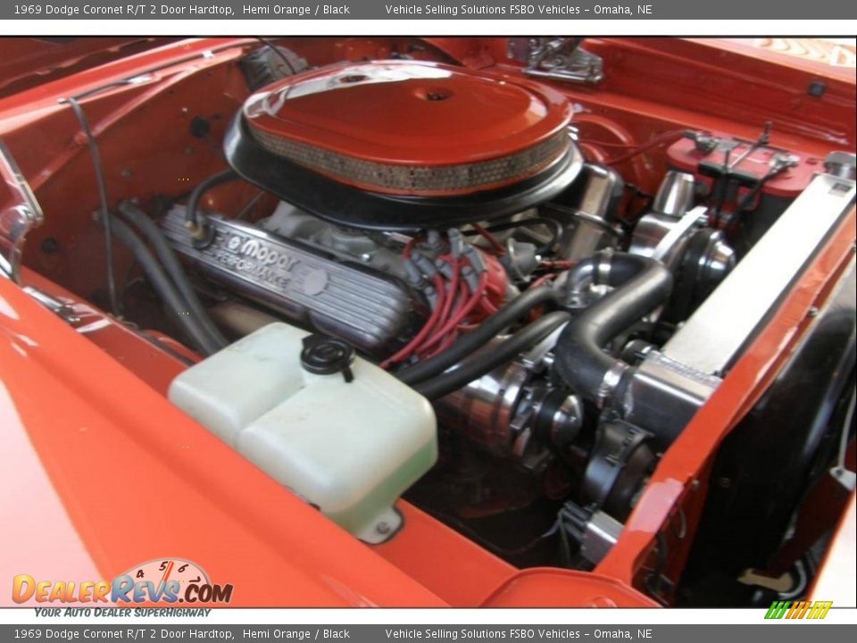 1969 Dodge Coronet R/T 2 Door Hardtop Hemi Orange / Black Photo #28