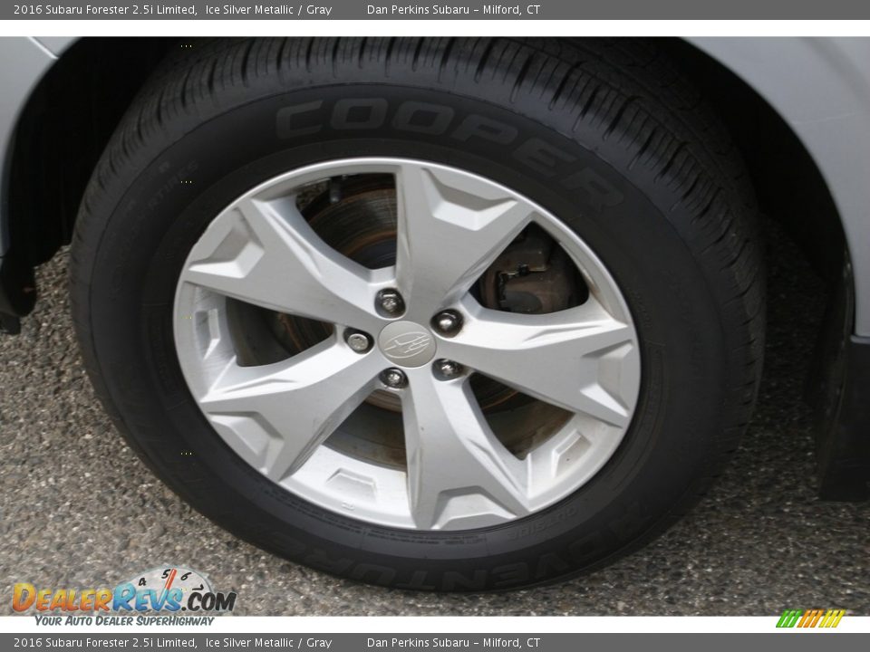 2016 Subaru Forester 2.5i Limited Ice Silver Metallic / Gray Photo #23