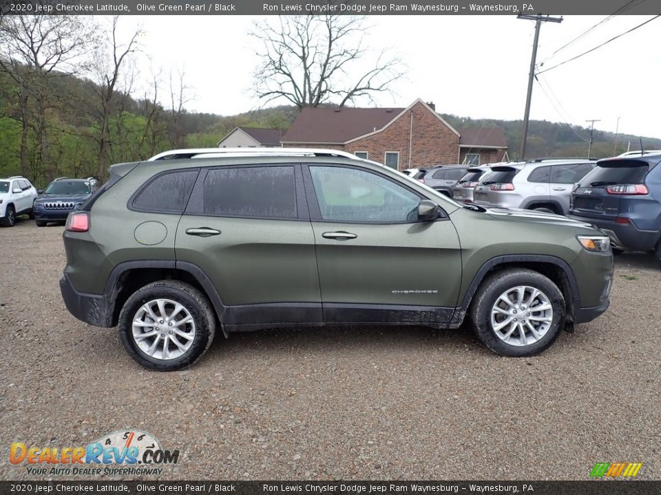 Olive Green Pearl 2020 Jeep Cherokee Latitude Photo #7