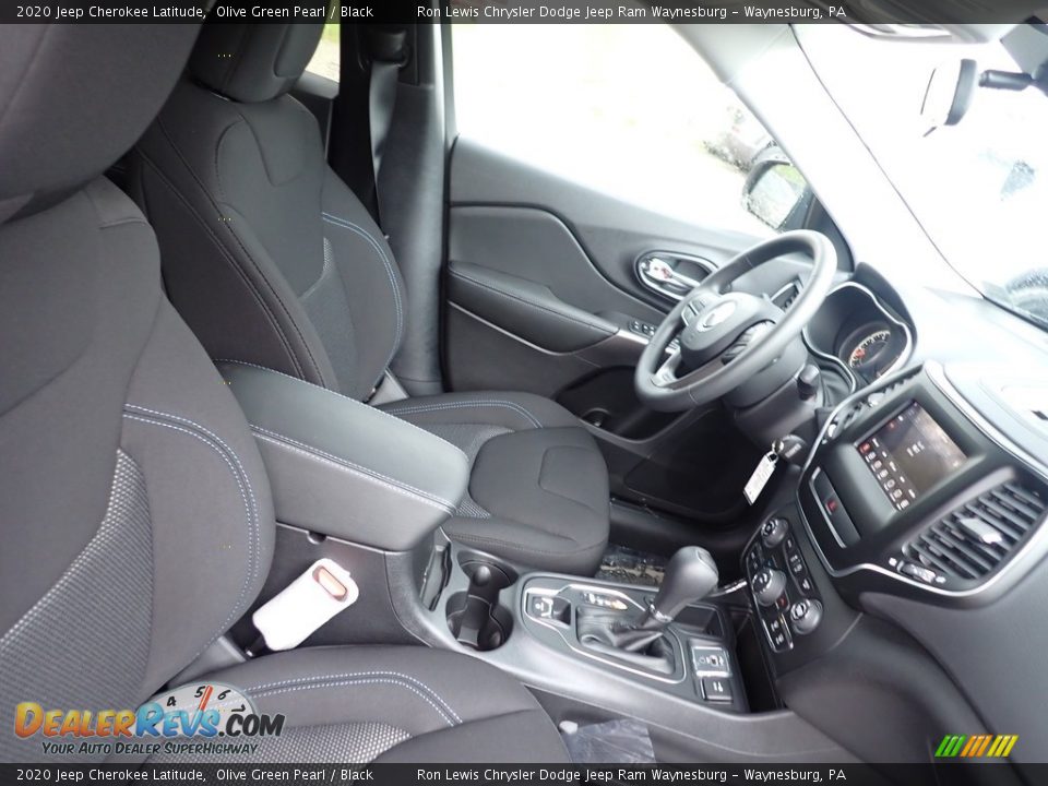 2020 Jeep Cherokee Latitude Olive Green Pearl / Black Photo #10