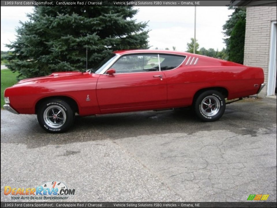 Candyapple Red 1969 Ford Cobra SportsRoof Photo #3