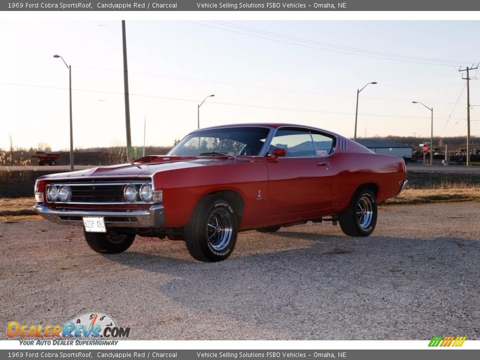 Candyapple Red 1969 Ford Cobra SportsRoof Photo #6