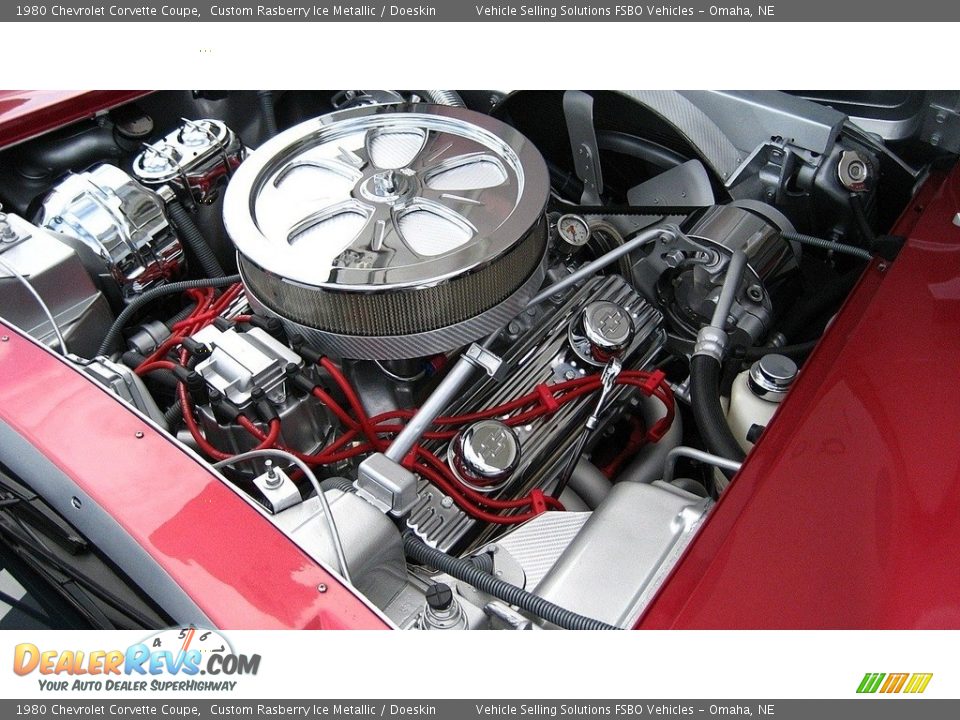 1980 Chevrolet Corvette Coupe 5.7 Liter OHV 16-Valve Custom V8 Engine Photo #11