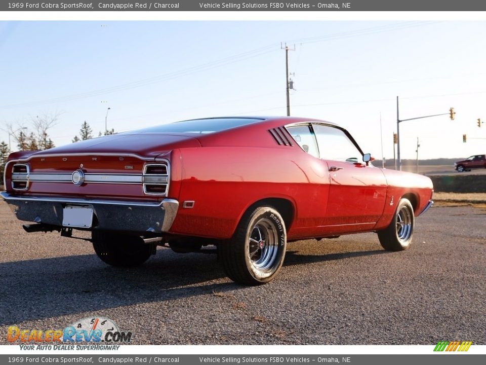 Candyapple Red 1969 Ford Cobra SportsRoof Photo #14
