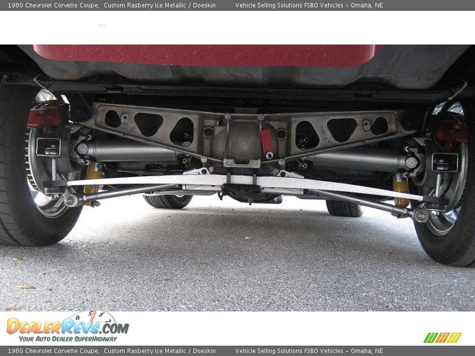 Undercarriage of 1980 Chevrolet Corvette Coupe Photo #15