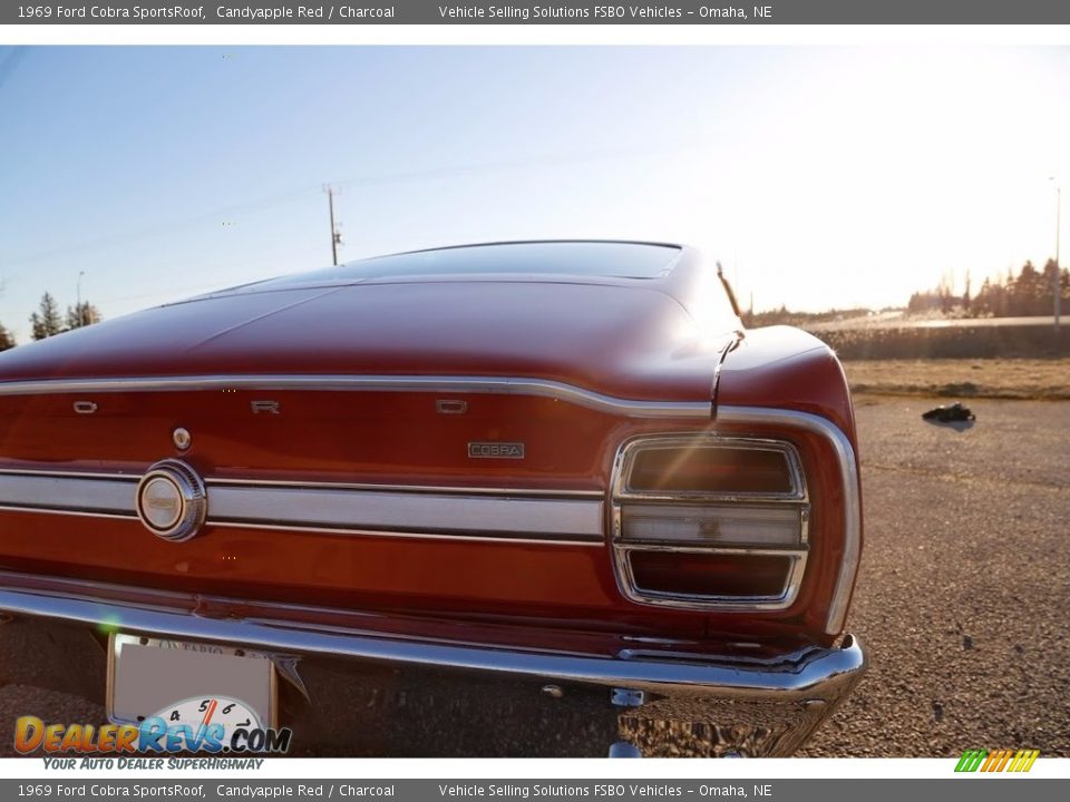 1969 Ford Cobra SportsRoof Candyapple Red / Charcoal Photo #19