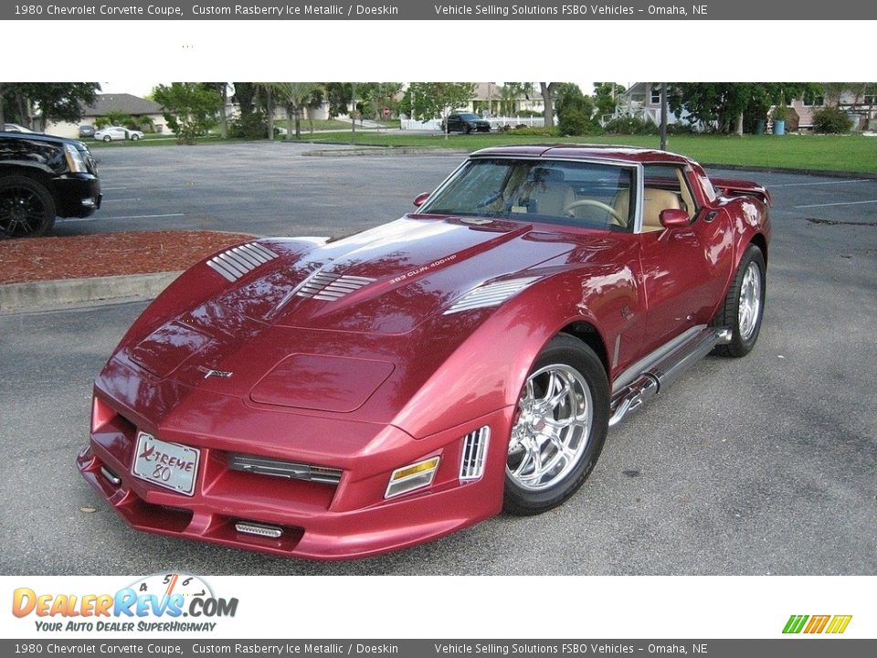 Custom Rasberry Ice Metallic 1980 Chevrolet Corvette Coupe Photo #25