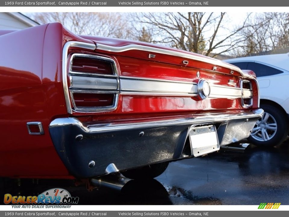 1969 Ford Cobra SportsRoof Candyapple Red / Charcoal Photo #30