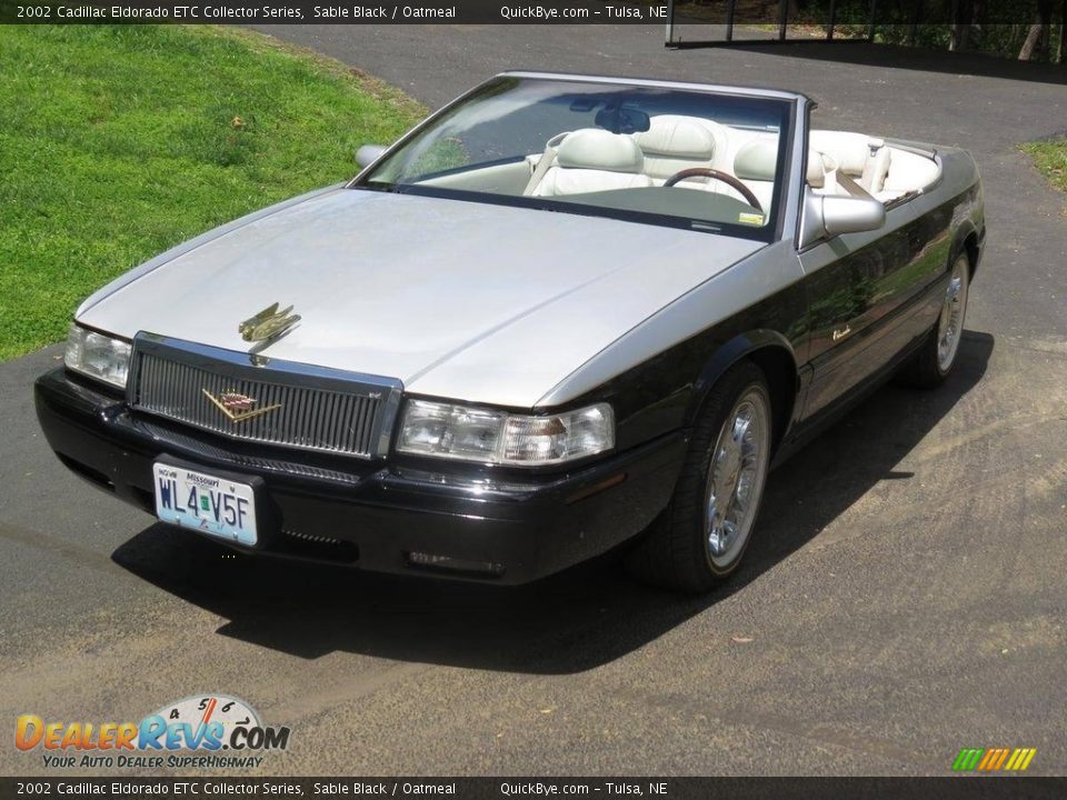 2002 Cadillac Eldorado ETC Collector Series Sable Black / Oatmeal Photo #1
