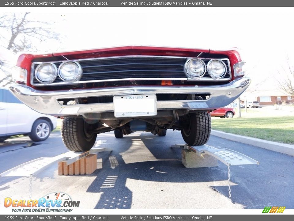 1969 Ford Cobra SportsRoof Candyapple Red / Charcoal Photo #32