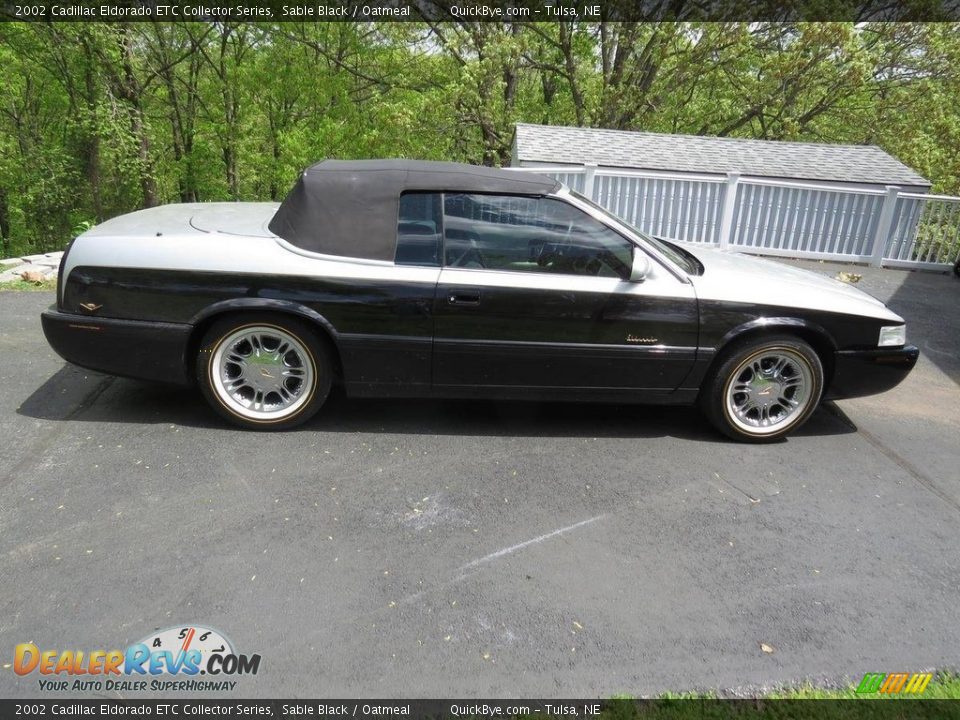 2002 Cadillac Eldorado ETC Collector Series Sable Black / Oatmeal Photo #4