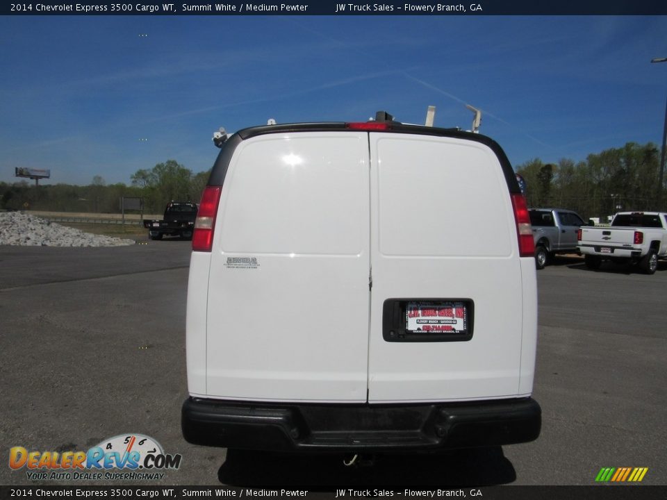 2014 Chevrolet Express 3500 Cargo WT Summit White / Medium Pewter Photo #4