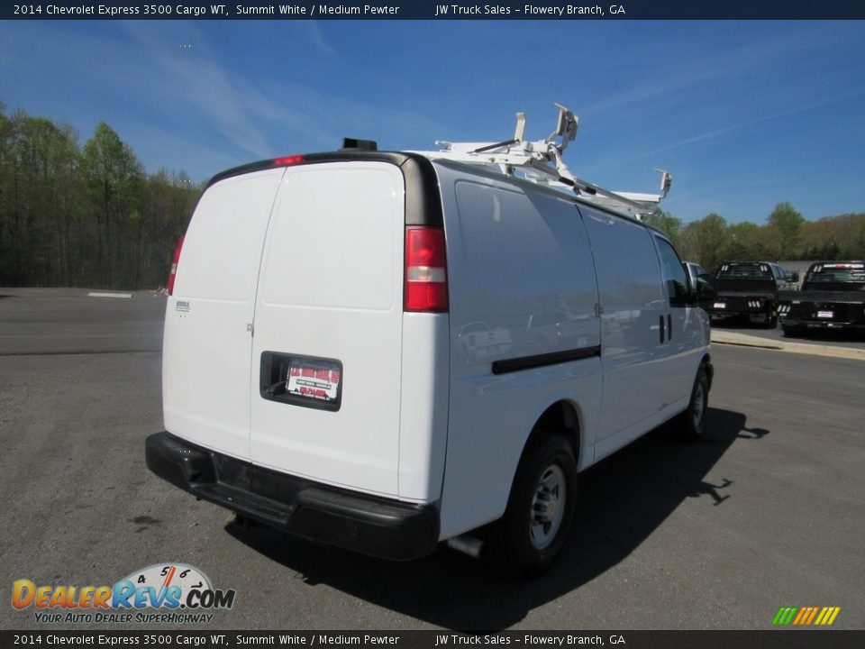 2014 Chevrolet Express 3500 Cargo WT Summit White / Medium Pewter Photo #5