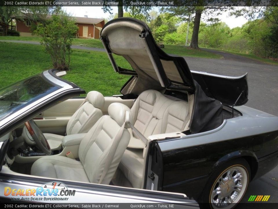 2002 Cadillac Eldorado ETC Collector Series Sable Black / Oatmeal Photo #11
