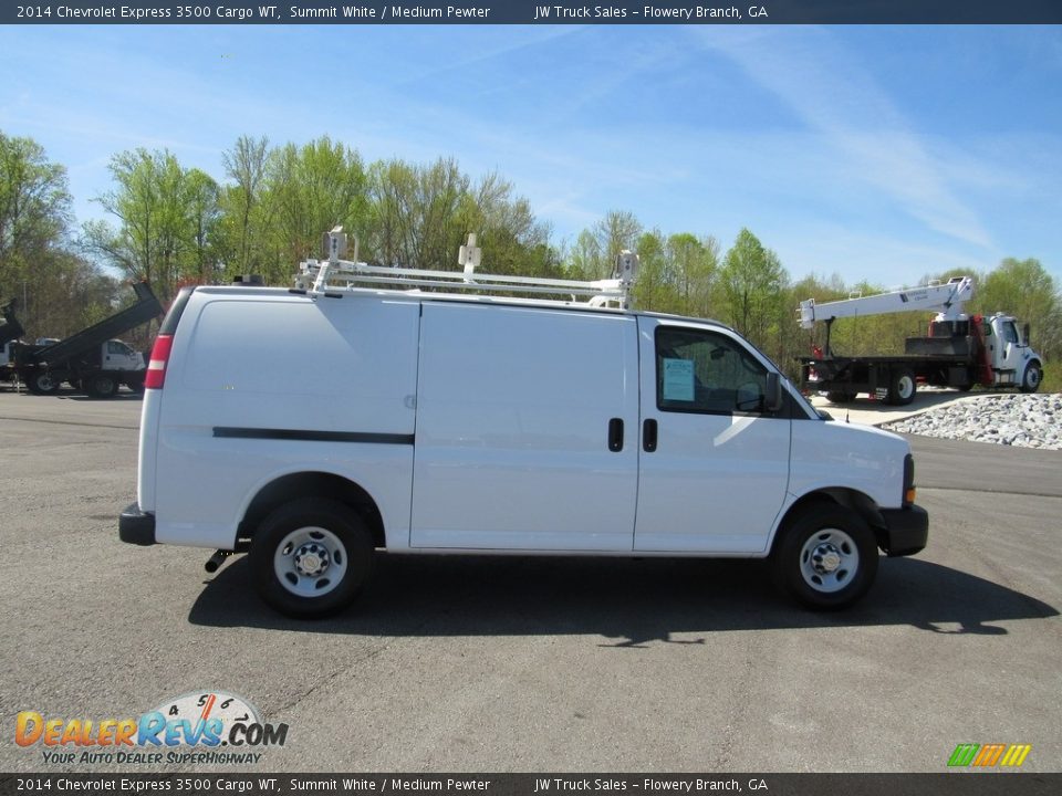 2014 Chevrolet Express 3500 Cargo WT Summit White / Medium Pewter Photo #6