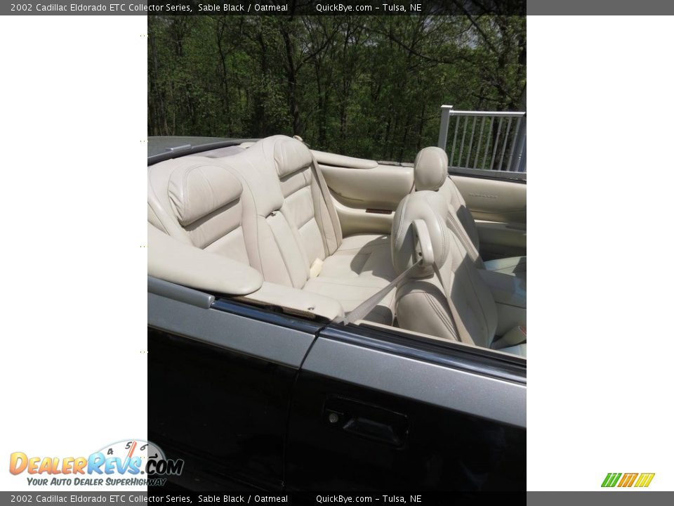2002 Cadillac Eldorado ETC Collector Series Sable Black / Oatmeal Photo #13