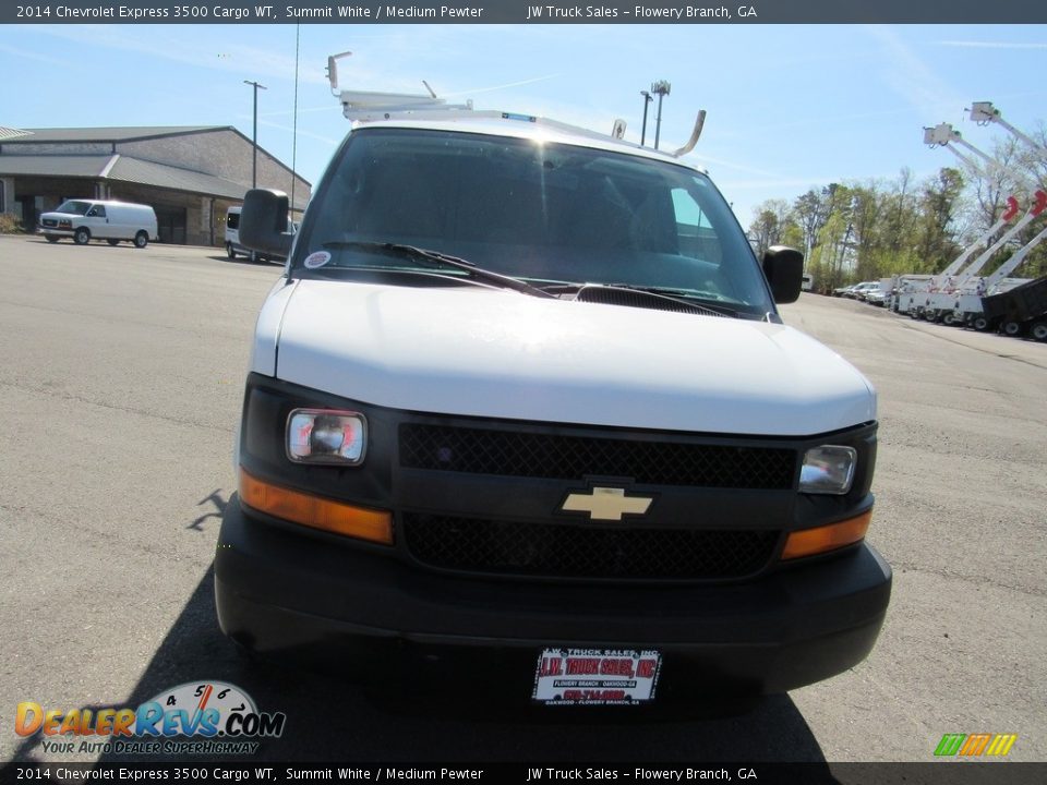 2014 Chevrolet Express 3500 Cargo WT Summit White / Medium Pewter Photo #8