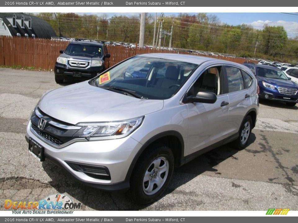 2016 Honda CR-V LX AWD Alabaster Silver Metallic / Black Photo #1