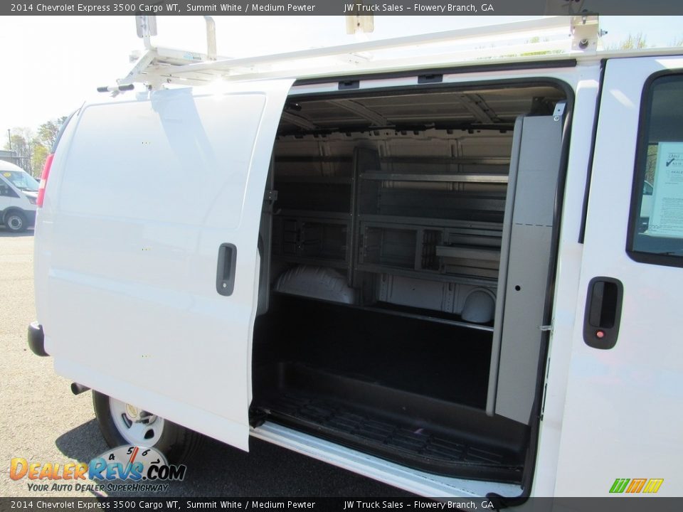 2014 Chevrolet Express 3500 Cargo WT Summit White / Medium Pewter Photo #9