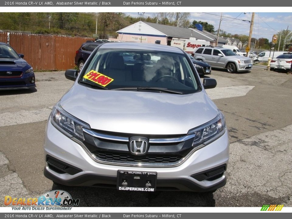 2016 Honda CR-V LX AWD Alabaster Silver Metallic / Black Photo #2