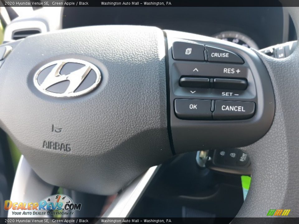 2020 Hyundai Venue SE Green Apple / Black Photo #6