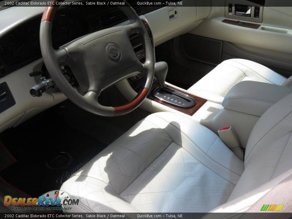 2002 Cadillac Eldorado ETC Collector Series Sable Black / Oatmeal Photo #16