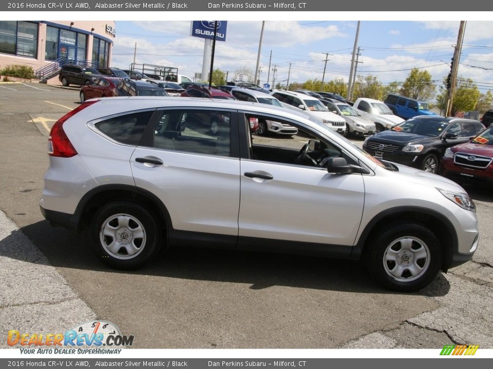 2016 Honda CR-V LX AWD Alabaster Silver Metallic / Black Photo #4