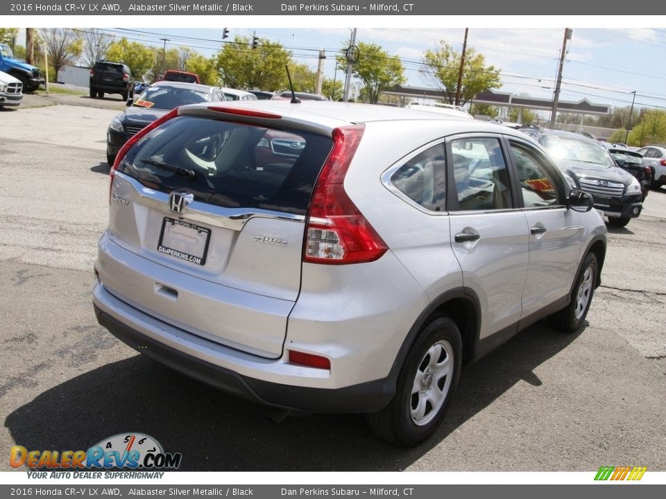 2016 Honda CR-V LX AWD Alabaster Silver Metallic / Black Photo #5