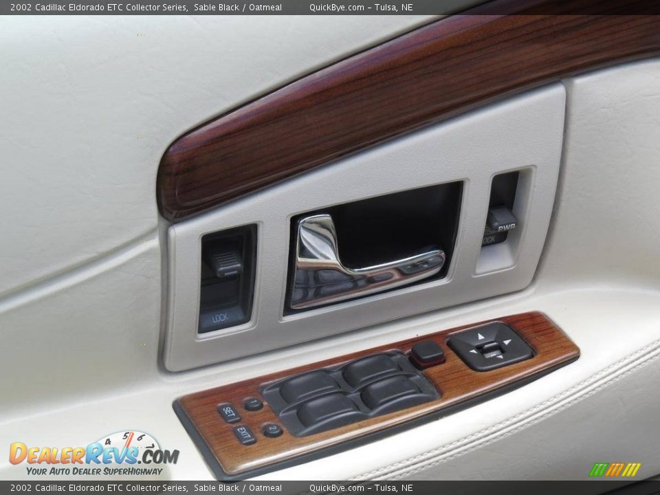 2002 Cadillac Eldorado ETC Collector Series Sable Black / Oatmeal Photo #19
