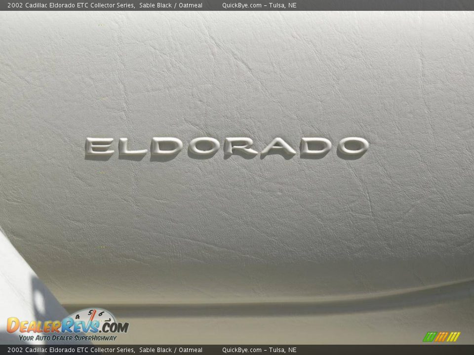 2002 Cadillac Eldorado ETC Collector Series Sable Black / Oatmeal Photo #20
