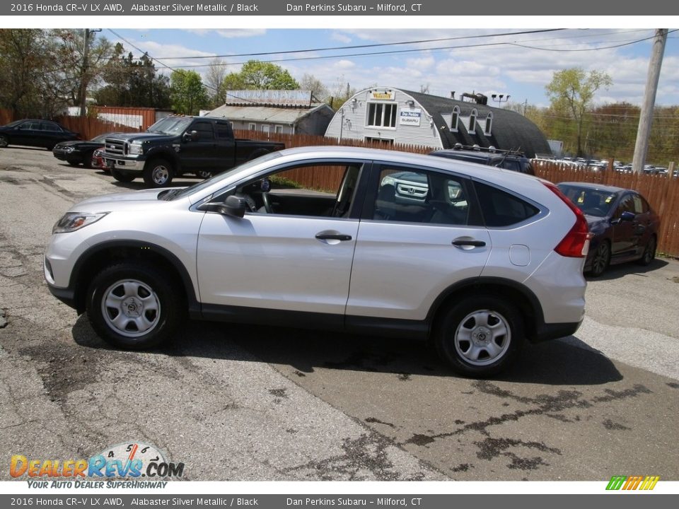 2016 Honda CR-V LX AWD Alabaster Silver Metallic / Black Photo #8