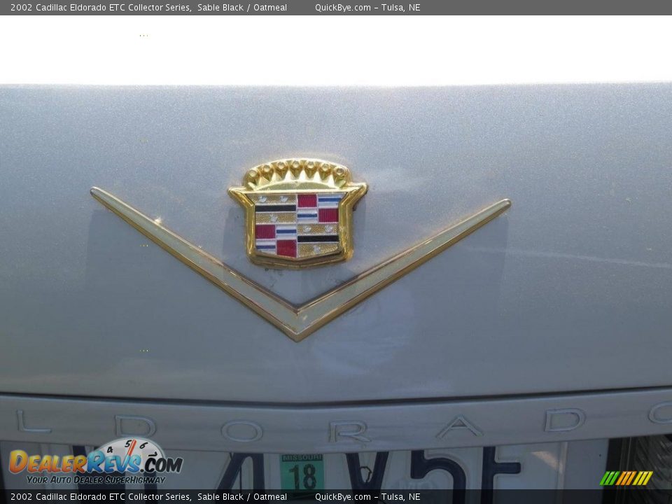 2002 Cadillac Eldorado ETC Collector Series Sable Black / Oatmeal Photo #23