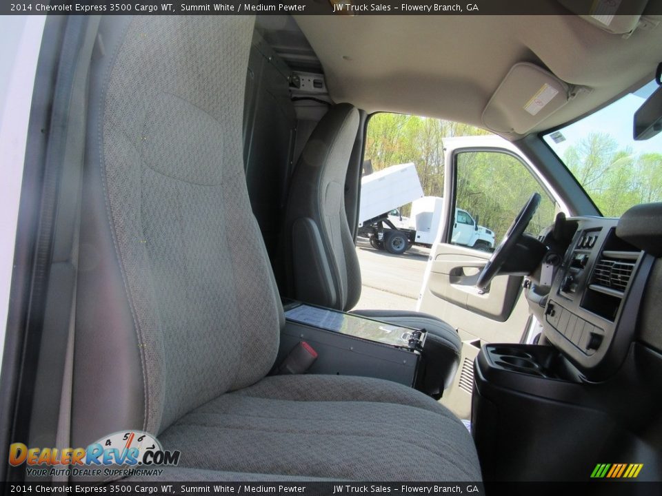 2014 Chevrolet Express 3500 Cargo WT Summit White / Medium Pewter Photo #30