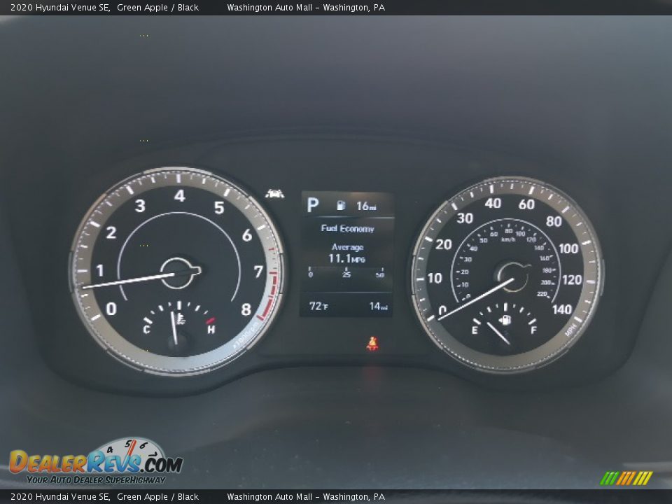 2020 Hyundai Venue SE Green Apple / Black Photo #30