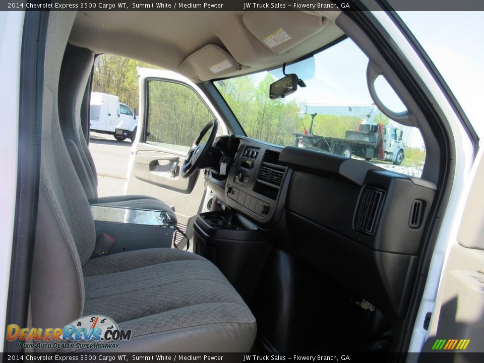 2014 Chevrolet Express 3500 Cargo WT Summit White / Medium Pewter Photo #31