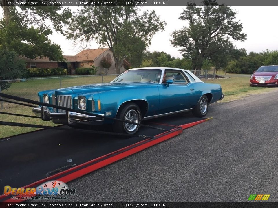 Gulfmist Aqua 1974 Pontiac Grand Prix Hardtop Coupe Photo #2