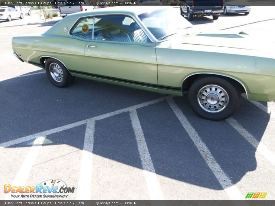Lime Gold 1969 Ford Torino GT Coupe Photo #1