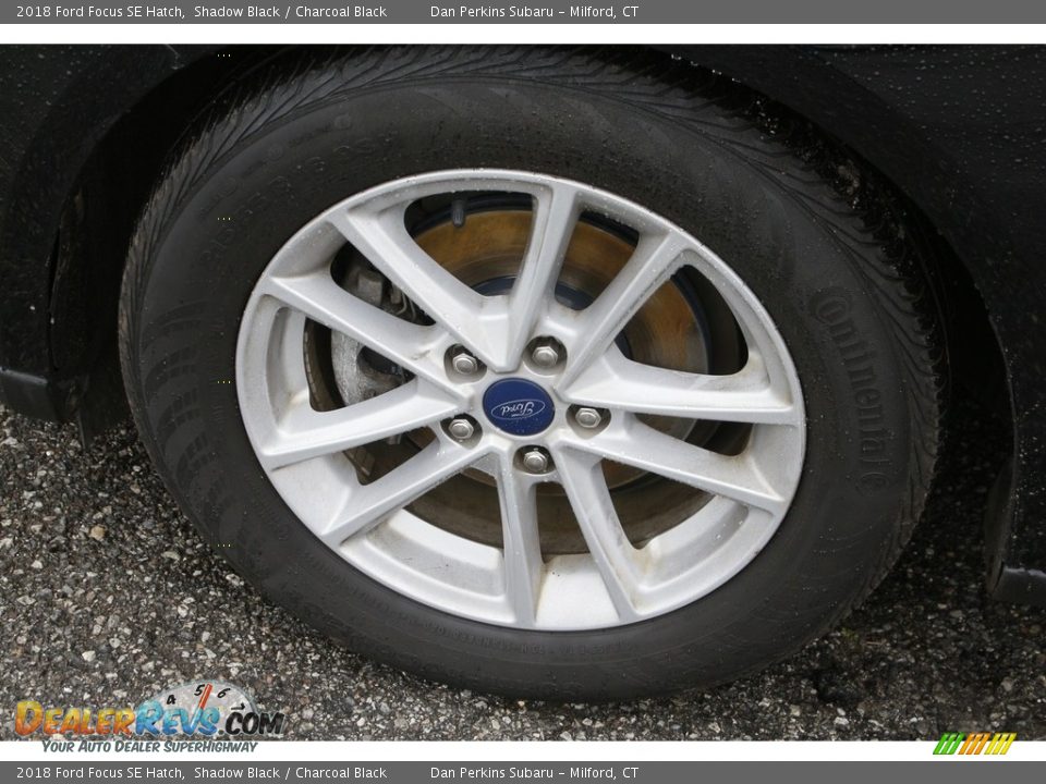 2018 Ford Focus SE Hatch Shadow Black / Charcoal Black Photo #17