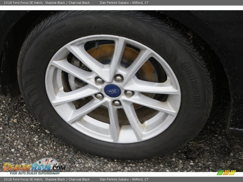2018 Ford Focus SE Hatch Shadow Black / Charcoal Black Photo #18
