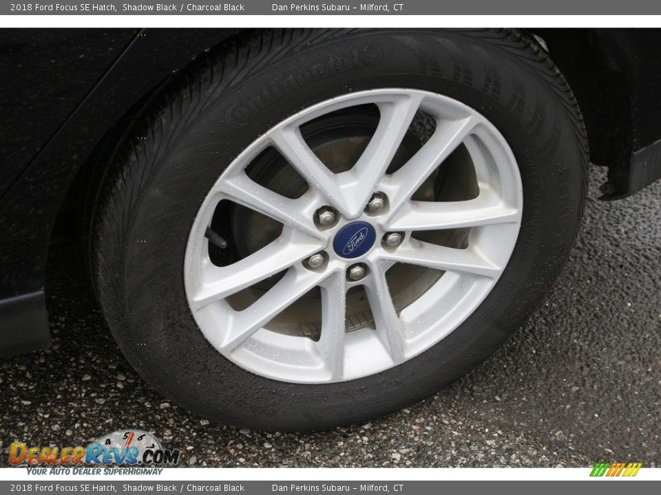 2018 Ford Focus SE Hatch Shadow Black / Charcoal Black Photo #19