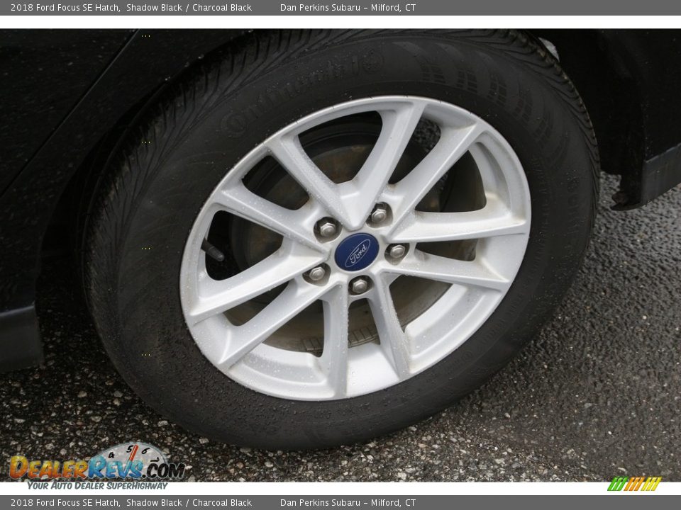 2018 Ford Focus SE Hatch Shadow Black / Charcoal Black Photo #20