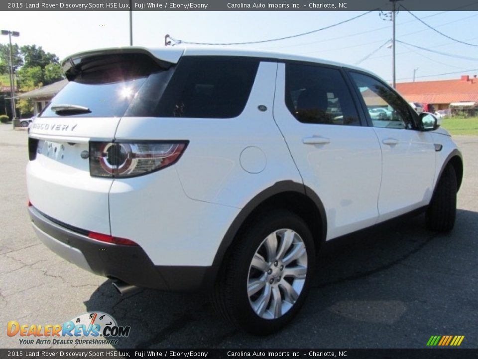 2015 Land Rover Discovery Sport HSE Lux Fuji White / Ebony/Ebony Photo #10