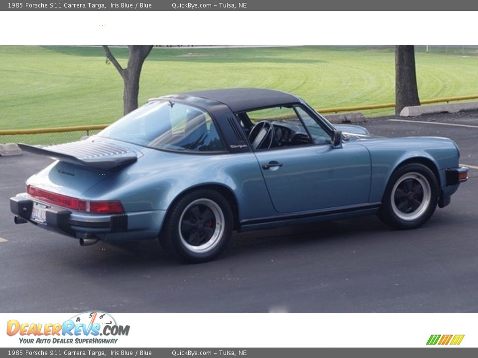 1985 Porsche 911 Carrera Targa Iris Blue / Blue Photo #2